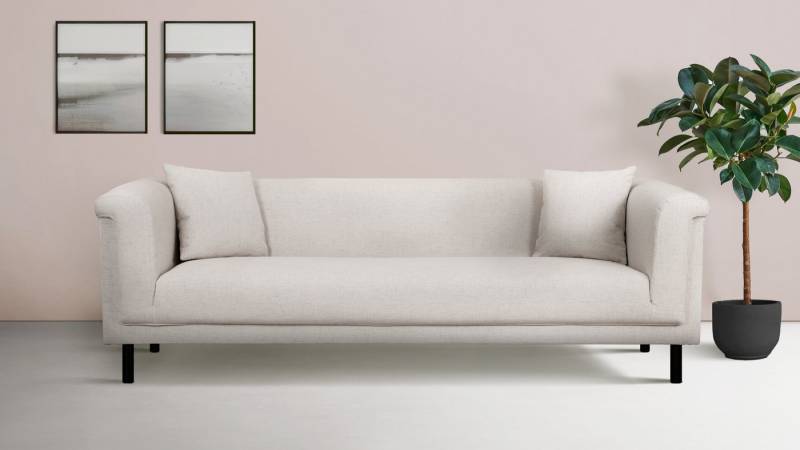 INOSIGN 3-Sitzer AGNIA B/T/H: 210/85/71 cm, incl. Zierkissen, auch in Cord und Bouclé von INOSIGN