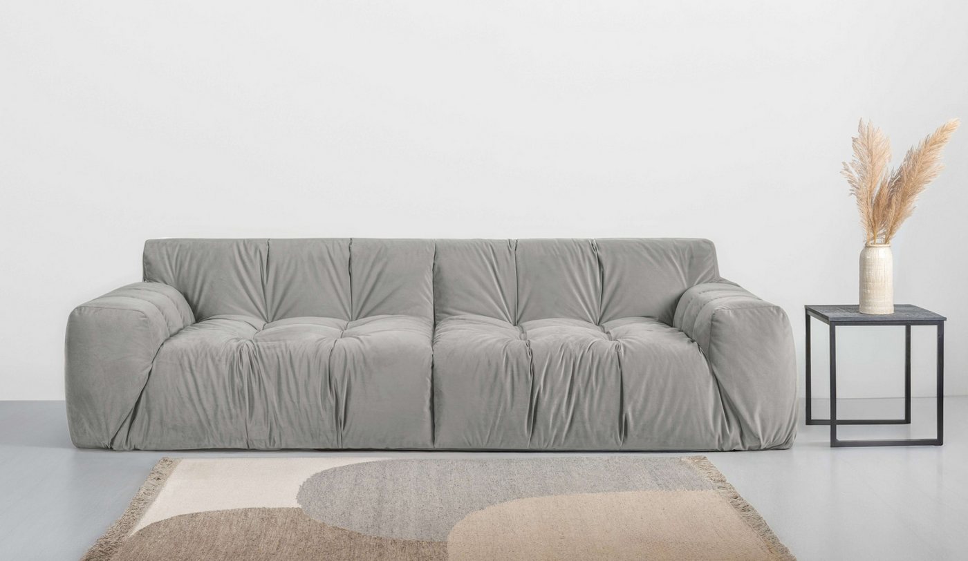 INOSIGN 3-Sitzer Calmara, Breite 286 cm, weicher Lounge-Sitzkomfort, bodentief, Samt oder Chenille, mit Knopfsteppung INOSIGN 3-Sitzer Calmara, Breite 286 cm, weicher Lounge-Sitzkomfort, bodentief, Samt oder Chenille, mit Knopfsteppung von INOSIGN