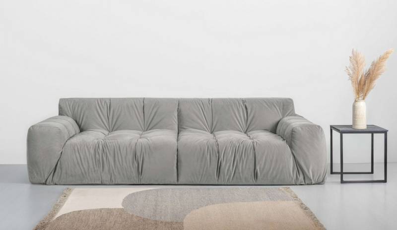 INOSIGN 3-Sitzer Calmara, Breite 286 cm, weicher Lounge-Sitzkomfort, bodentief, Samt oder Chenille, mit Knopfsteppung INOSIGN 3-Sitzer Calmara, Breite 286 cm, weicher Lounge-Sitzkomfort, bodentief, Samt oder Chenille, mit Knopfsteppung von INOSIGN