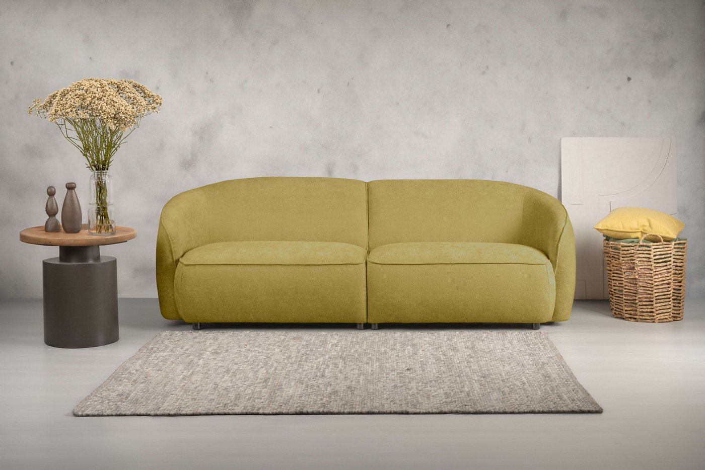 INOSIGN 3-Sitzer Cosigo, Breite 226 cm, 2 Chenille-Stoffe zur Auswahl, mit Kaltschaum INOSIGN 3-Sitzer Cosigo, Breite 226 cm, 2 Chenille-Stoffe zur Auswahl, mit Kaltschaum von INOSIGN