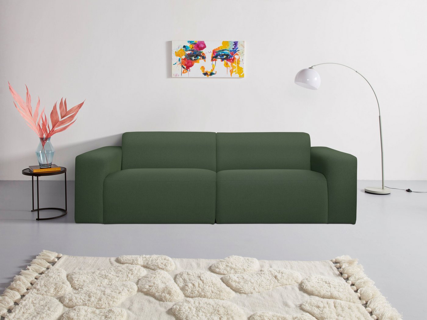INOSIGN 3-Sitzer Koa, 228 cm, Modulsofa in Webstoff, Cord, Struktur, Designsofa, weicher Lounge-Sitzkomfort, Welleunterfederung, bodentief INOSIGN 3-Sitzer Koa, 228 cm, Modulsofa in Webstoff, Cord, Struktur, Designsofa, weicher Lounge-Sitzkomfort, Welleunterfederung, bodentief von INOSIGN