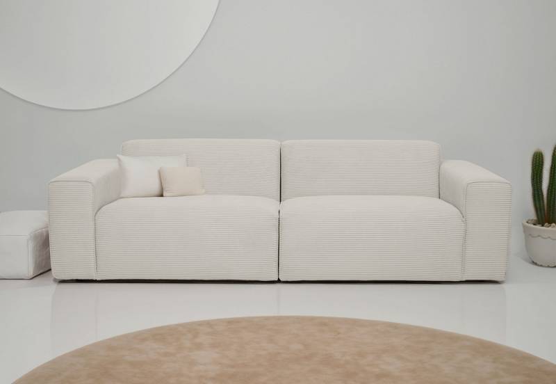 INOSIGN 3-Sitzer Koa, 228 cm, Modulsofa in Webstoff, Cord, Struktur, Designsofa, weicher Lounge-Sitzkomfort, Welleunterfederung, bodentief INOSIGN 3-Sitzer Koa, 228 cm, Modulsofa in Webstoff, Cord, Struktur, Designsofa, weicher Lounge-Sitzkomfort, Welleunterfederung, bodentief von INOSIGN