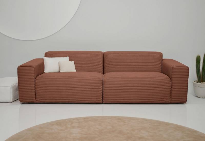 INOSIGN 3-Sitzer Koa, 228 cm, Modulsofa in Webstoff, Cord, Struktur, Designsofa, weicher Lounge-Sitzkomfort, Welleunterfederung, bodentief INOSIGN 3-Sitzer Koa, 228 cm, Modulsofa in Webstoff, Cord, Struktur, Designsofa, weicher Lounge-Sitzkomfort, Welleunterfederung, bodentief von INOSIGN