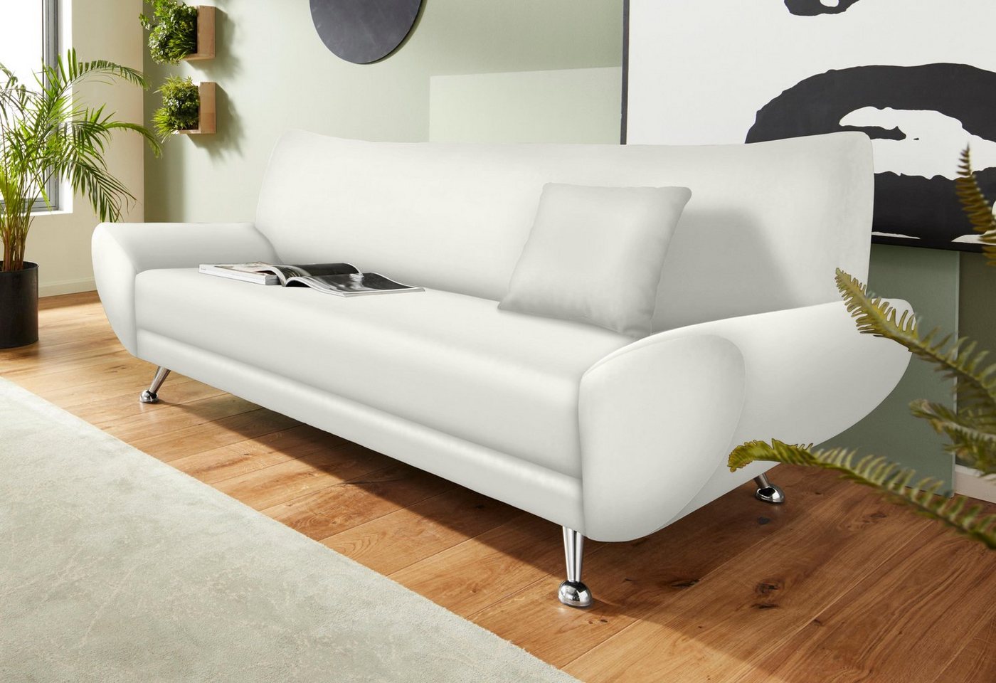 INOSIGN 3-Sitzer Saltare elegant und komfortabel, toller Designfuß INOSIGN 3-Sitzer Saltare elegant und komfortabel, toller Designfuß von INOSIGN