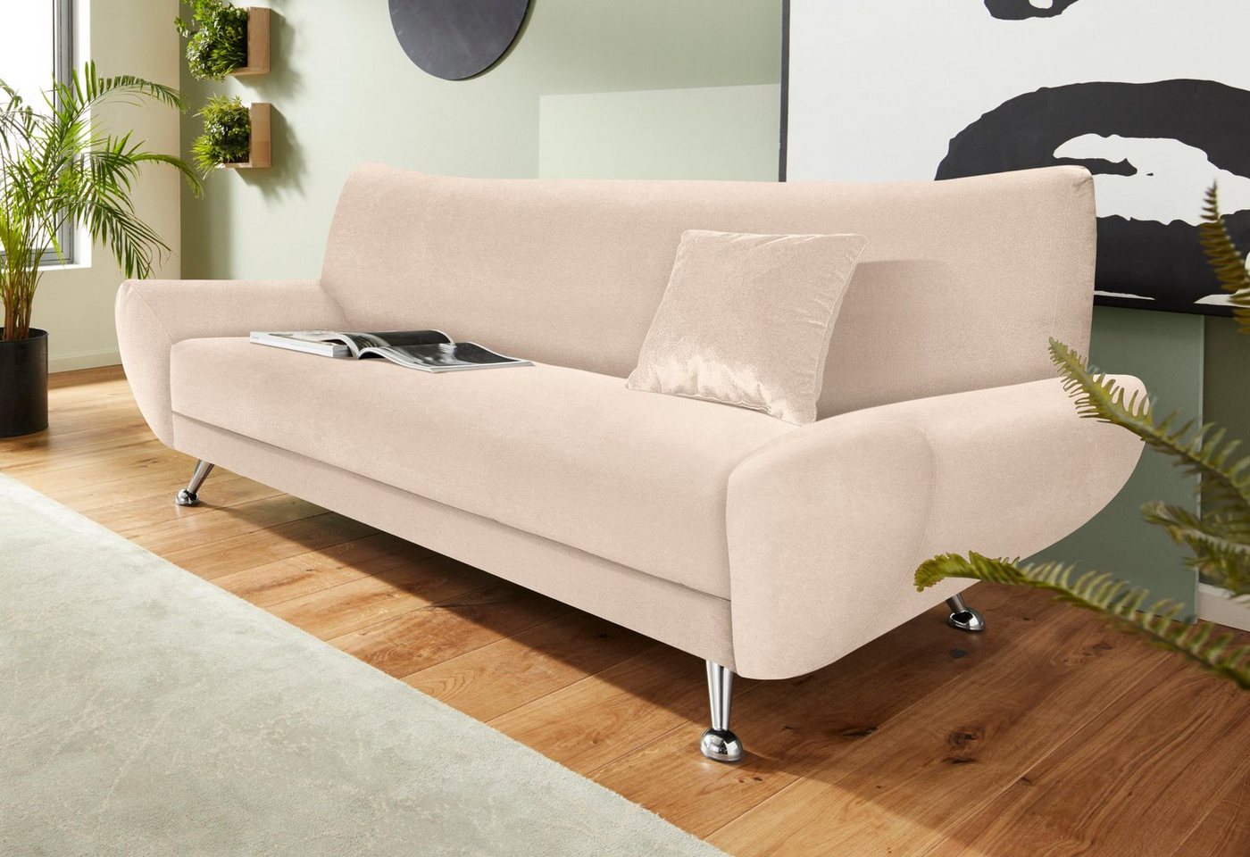 INOSIGN 3-Sitzer Saltare elegant und komfortabel, toller Designfuß INOSIGN 3-Sitzer Saltare elegant und komfortabel, toller Designfuß von INOSIGN