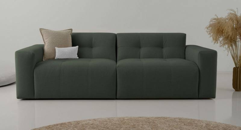INOSIGN 3-Sitzer TAPLEY, Breite 220 cm, Struktur fein, mit Knopfsteppung, bodentief von INOSIGN