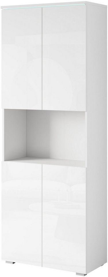 INOSIGN Aktenschrank Vera, Mehrzweckschrank mit LED-Beleuchtung Praktischer Stauraum mit flexibel einstellbaren Ablageböden INOSIGN Aktenschrank Vera, Mehrzweckschrank mit LED-Beleuchtung Praktischer Stauraum mit flexibel einstellbaren Ablageböden von INOSIGN