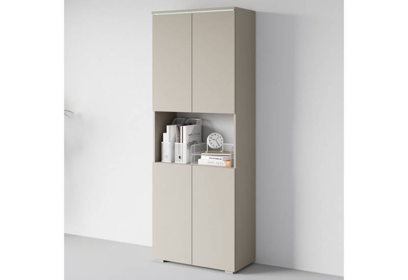 INOSIGN Aktenschrank Vera, Mehrzweckschrank mit LED-Beleuchtung Praktischer Stauraum mit flexibel einstellbaren Ablageböden INOSIGN Aktenschrank Vera, Mehrzweckschrank mit LED-Beleuchtung Praktischer Stauraum mit flexibel einstellbaren Ablageböden von INOSIGN