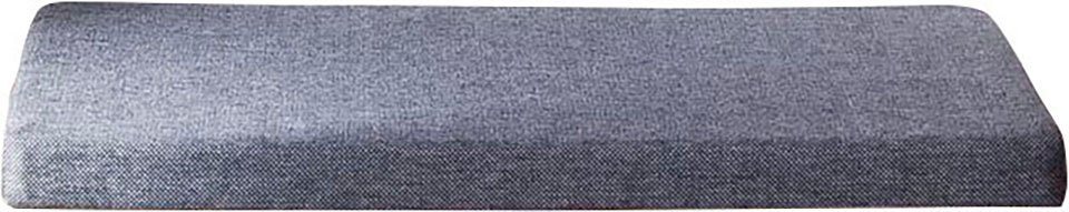 INOSIGN Bankauflage Avena, (1 St), graues Sitzkissen, 49 x 32 cm, eckig,Bezug: 100 % Polypropylen von INOSIGN