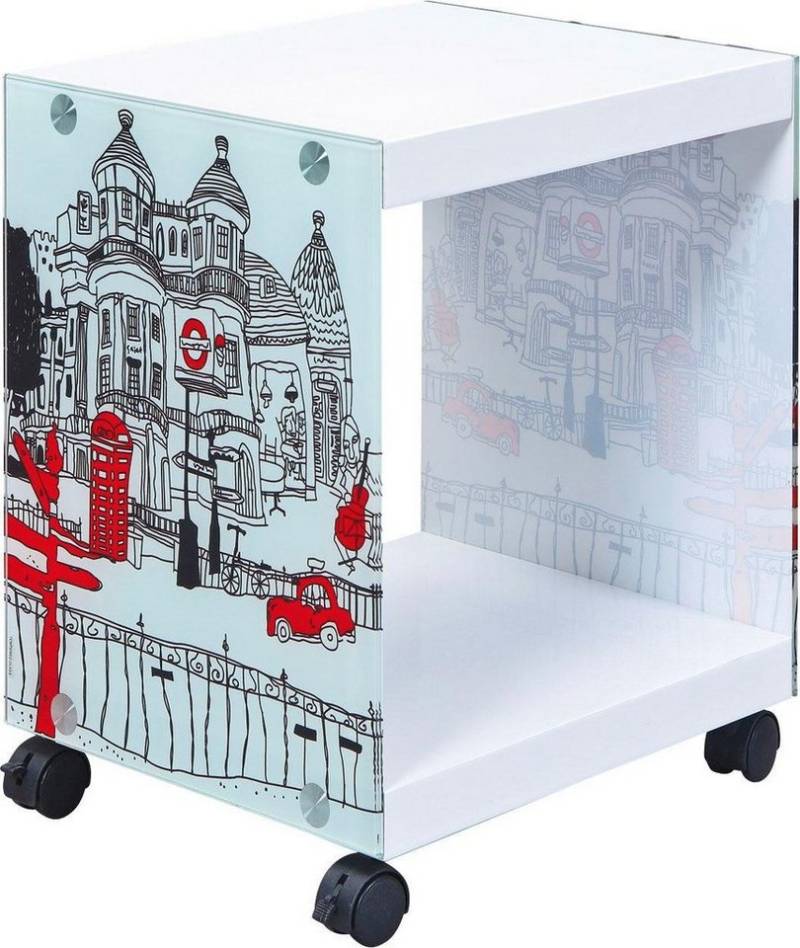 INOSIGN Beistelltisch Cube, mit gestalteten Glasseiten INOSIGN Beistelltisch Cube, mit gestalteten Glasseiten von INOSIGN