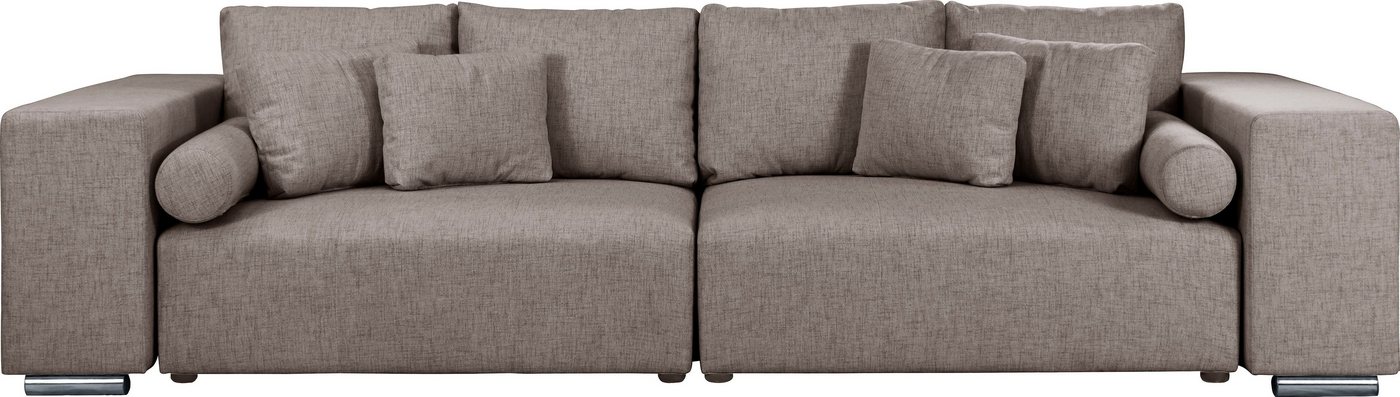 INOSIGN Big-Sofa Aliya, incl. Bettfunktion und Bettkasten, Breite 290 cm,incl. Zierkissen von INOSIGN