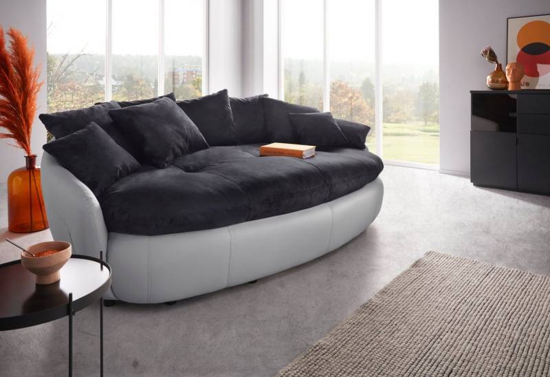INOSIGN Big-Sofa Aruba, gemütliches Megasofa in XXL in organischer Form mit vielen Kissen von INOSIGN