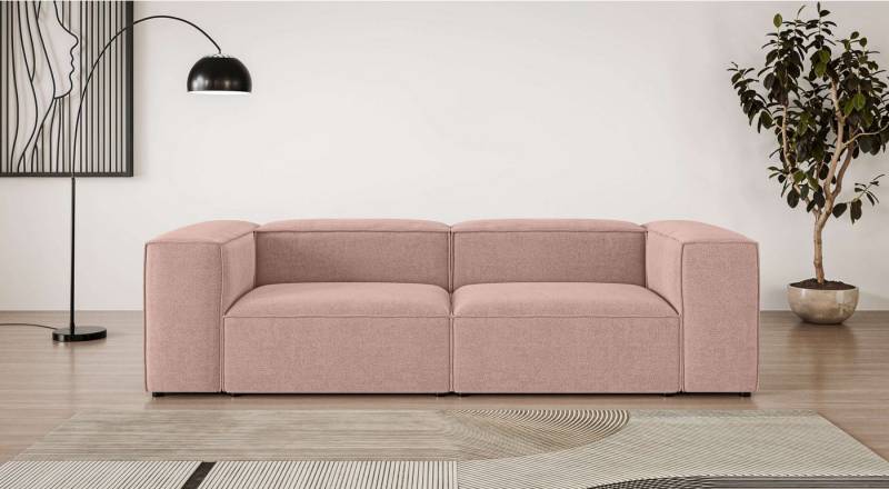INOSIGN Big-Sofa HAILY Modularsofa, Maße B/T/H: 260/100/72 cm, als Modul oder separat verwendbar, für individuelle Zusammenstellung von INOSIGN