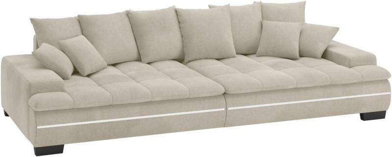 Mr. Couch Big-Sofa Haiti II, RGB-LED Beleuchtung, Kaltschaumpolsterung, bis 140 kg belastbar von Mr. Couch