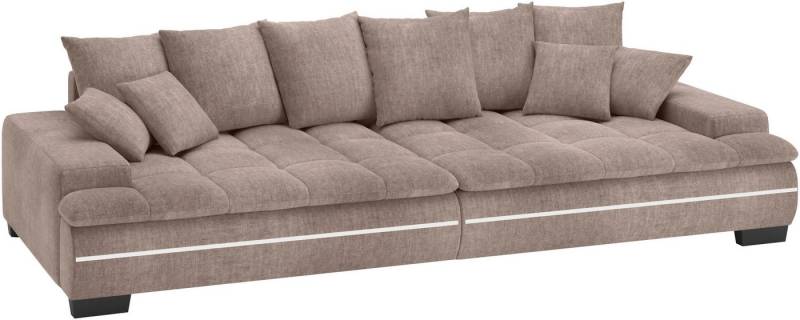 Mr. Couch Big-Sofa Haiti II, RGB-LED Beleuchtung, Kaltschaumpolsterung, bis 140 kg belastbar von Mr. Couch