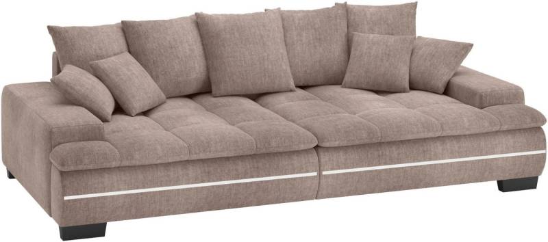 Mr. Couch Big-Sofa Haiti II, RGB-LED Beleuchtung, Kaltschaumpolsterung, bis 140 kg belastbar von Mr. Couch