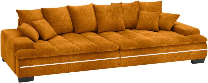 Mr. Couch Big-Sofa Haiti II, RGB-LED Beleuchtung, Kaltschaumpolsterung, bis 140 kg belastbar von Mr. Couch