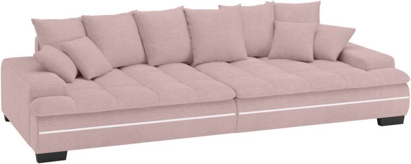 Mr. Couch Big-Sofa Haiti II, RGB-LED Beleuchtung, Kaltschaumpolsterung, bis 140 kg belastbar von Mr. Couch