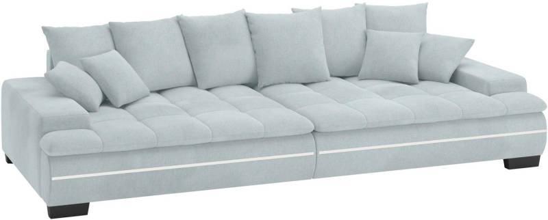 Mr. Couch Big-Sofa Haiti II RGB-LED, RGB-LED Beleuchtung, mit Handwerklich gearbeiteter Komfort-Steppung von Mr. Couch