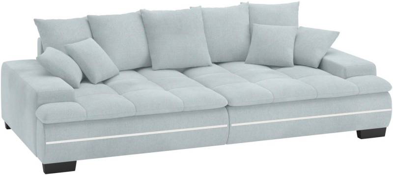 Mr. Couch Big-Sofa Haiti II RGB-LED, RGB-LED Beleuchtung, mit Handwerklich gearbeiteter Komfort-Steppung von Mr. Couch