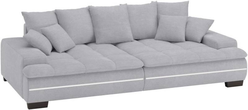 Mr. Couch Big-Sofa Haiti II RGB-LED, RGB-LED Beleuchtung, mit Handwerklich gearbeiteter Komfort-Steppung von Mr. Couch