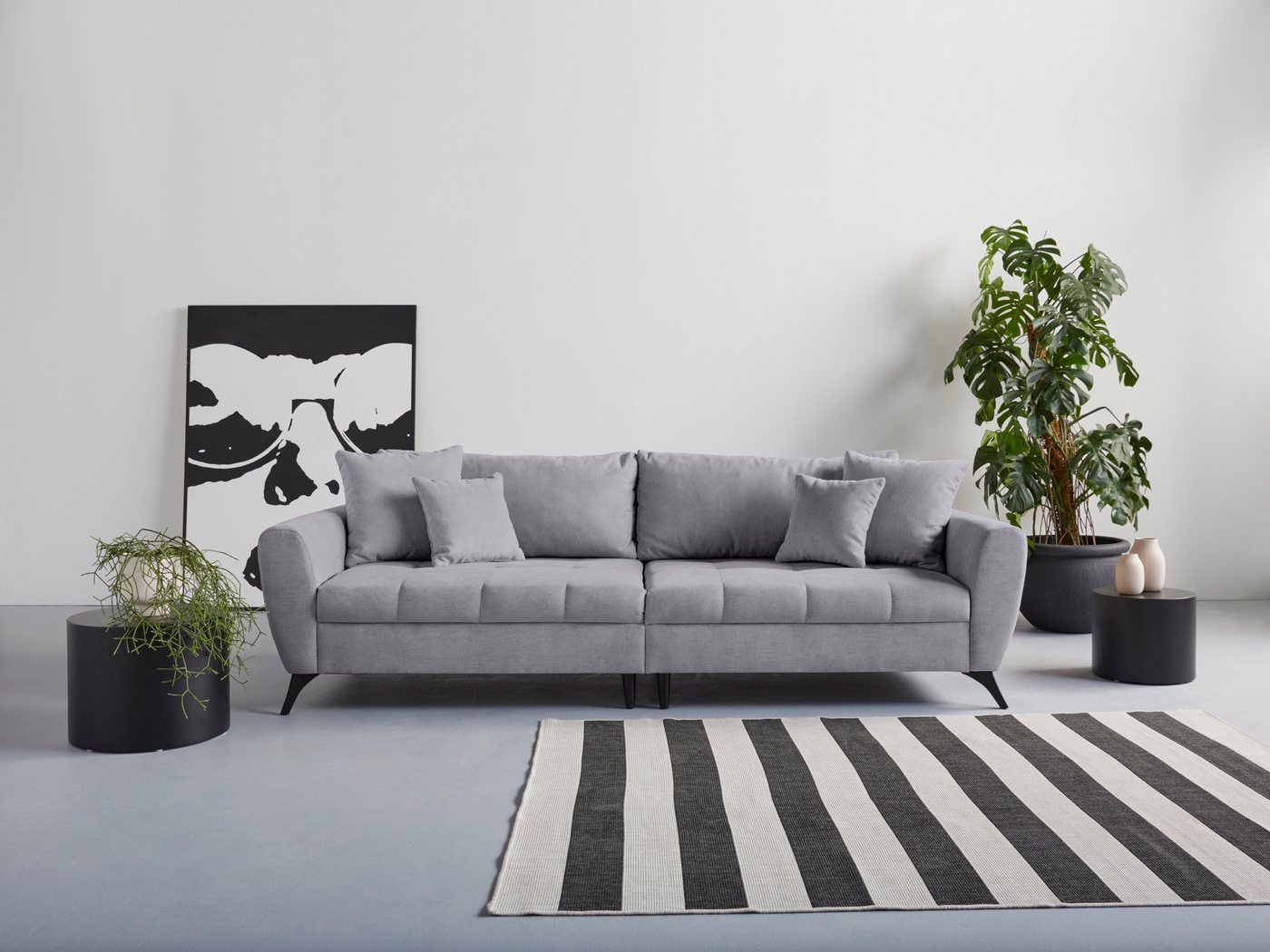 INOSIGN Big-Sofa Lörby, Belastbarkeit bis 140kg pro Sitzplatz, auch mit Aqua clean-Bezug von INOSIGN