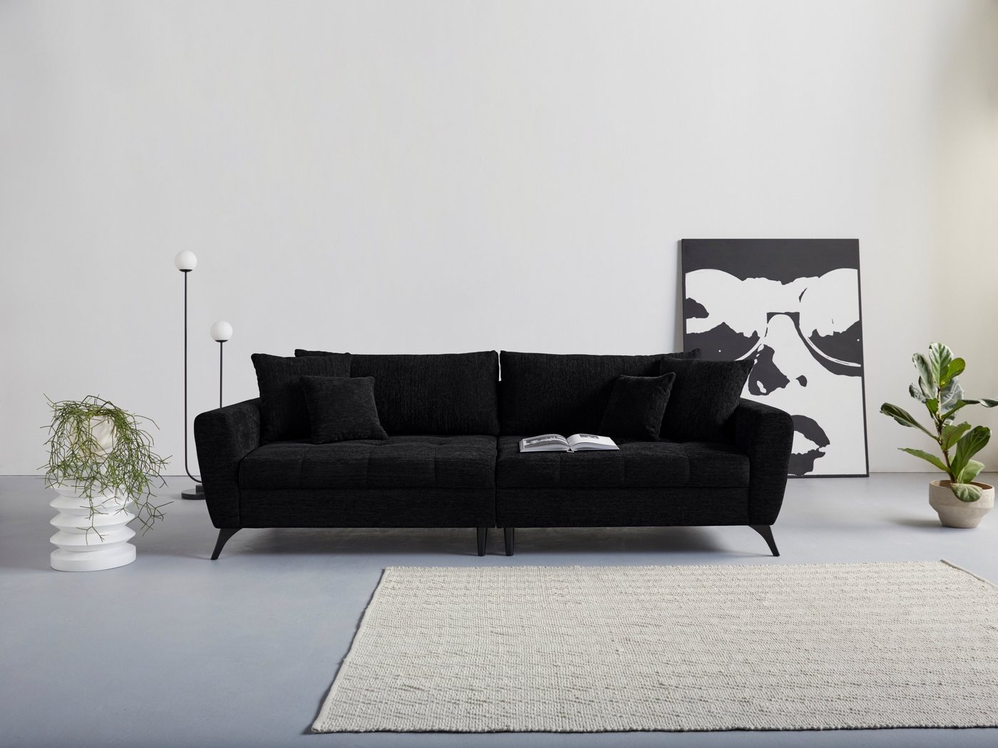 INOSIGN Big-Sofa Lörby, Belastbarkeit bis 140kg pro Sitzplatz, auch mit Aqua clean-Bezug von INOSIGN