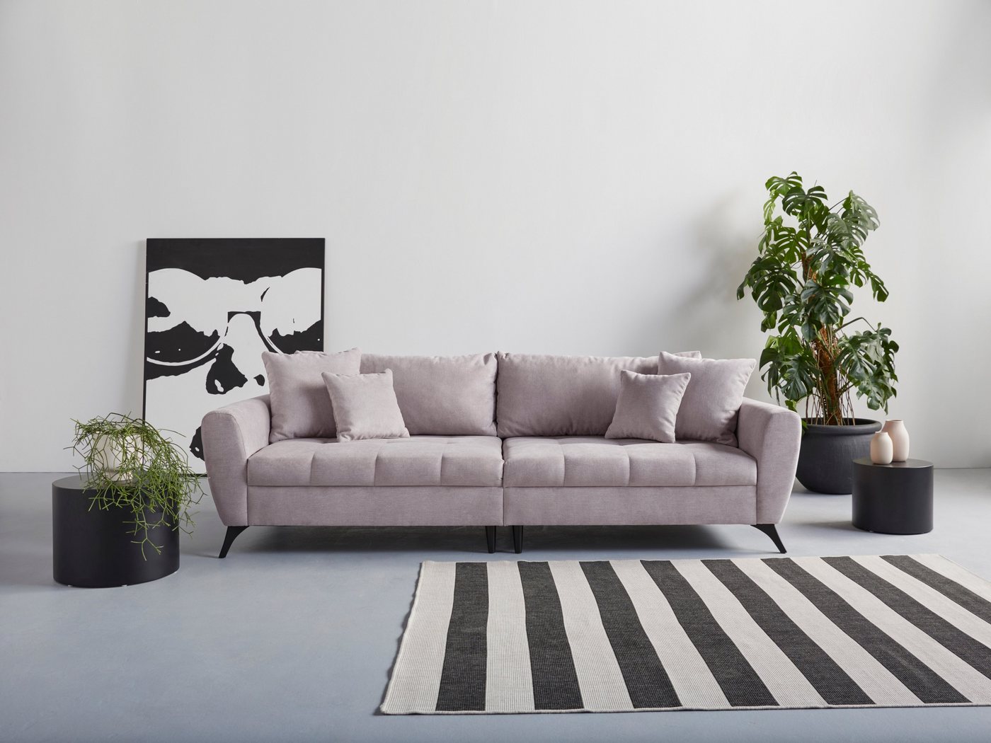 INOSIGN Big-Sofa Lörby, Belastbarkeit bis 140kg pro Sitzplatz, auch mit Aqua clean-Bezug von INOSIGN