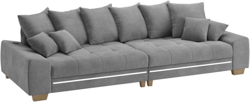 Mr. Couch Big-Sofa Nikita II, RGB-LED, Bluetooth-Soundsystem, wahlweise mit Kaltschaum von Mr. Couch