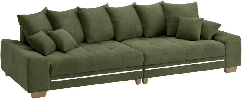 Mr. Couch Big-Sofa Nikita II, RGB-LED, Bluetooth-Soundsystem, wahlweise mit Kaltschaum von Mr. Couch