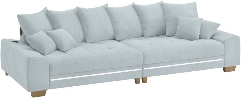 Mr. Couch Big-Sofa Nikita II, RGB-LED, Bluetooth-Soundsystem, wahlweise mit Kaltschaum von Mr. Couch
