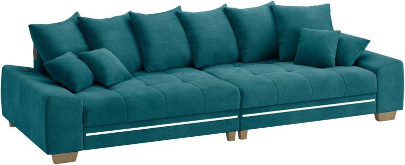 Mr. Couch Big-Sofa Nikita II, RGB-LED, Bluetooth-Soundsystem, wahlweise mit Kaltschaum von Mr. Couch
