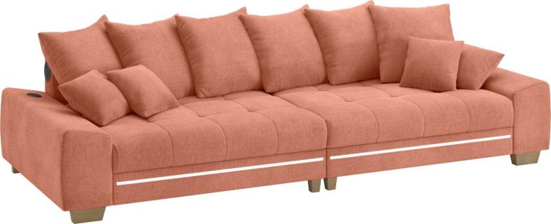 Mr. Couch Big-Sofa Nikita II, mit RGB-LED, Bluetooth-Soundsystem, Kaltschaum von Mr. Couch