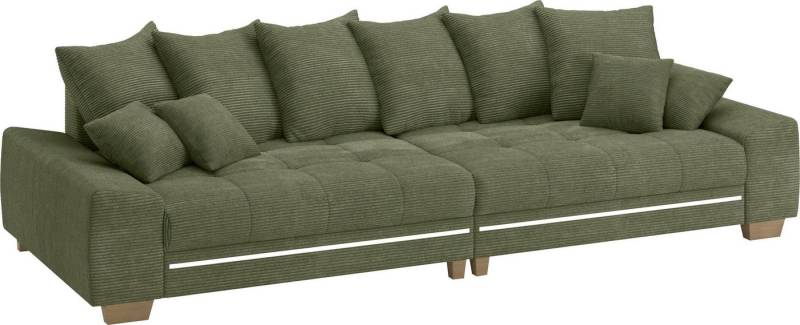 Mr. Couch Big-Sofa Nikita II, mit RGB-LED Beleuchtung, Kaltschaumpolsterung bis 140 kg belastbar von Mr. Couch