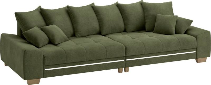 Mr. Couch Big-Sofa Nikita II, mit RGB-LED Beleuchtung, wahlweise mit Kaltschaum von Mr. Couch