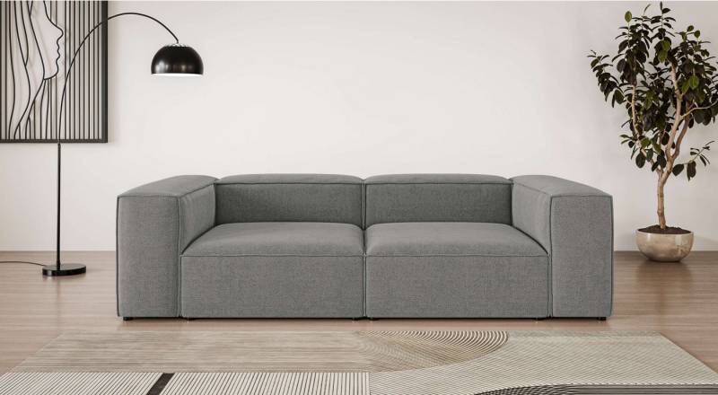 INOSIGN Big-Sofa XL HAILY Modularsofa extra tief, Maße B/T/H: 260/130/72 cm, als Modul oder separat verwendbar, für individuelle Zusammenstellung von INOSIGN