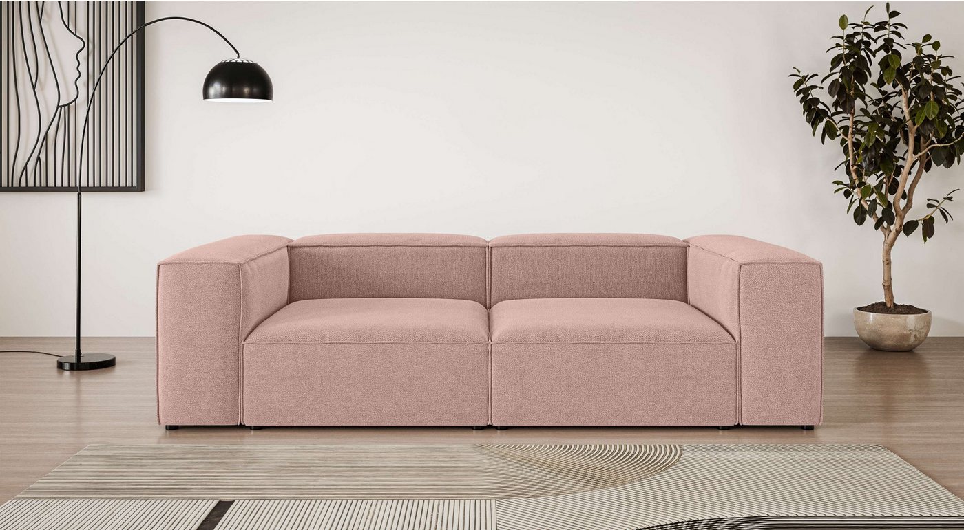 INOSIGN Big-Sofa XL HAILY Modularsofa extra tief, Maße B/T/H: 260/130/72 cm, als Modul oder separat verwendbar, für individuelle Zusammenstellung INOSIGN Big-Sofa XL HAILY Modularsofa extra tief, Maße B/T/H: 260/130/72 cm, als Modul oder separat verwendbar, für individuelle Zusammenstellung von INOSIGN