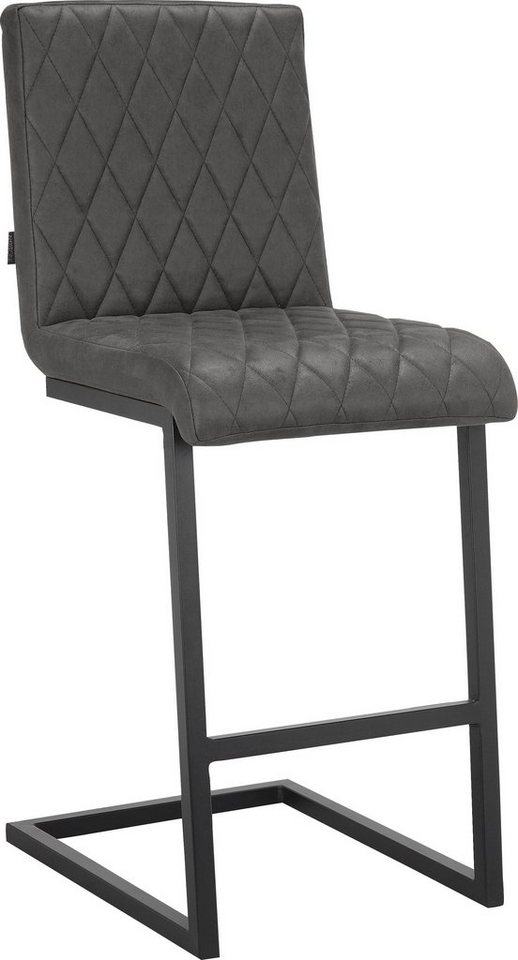 INOSIGN Bistrostuhl Janelle (2 St), Sitz und Rücken gepolstert, Nähte am Sitz und Rücken, Sitzhöhe 65 cm von INOSIGN