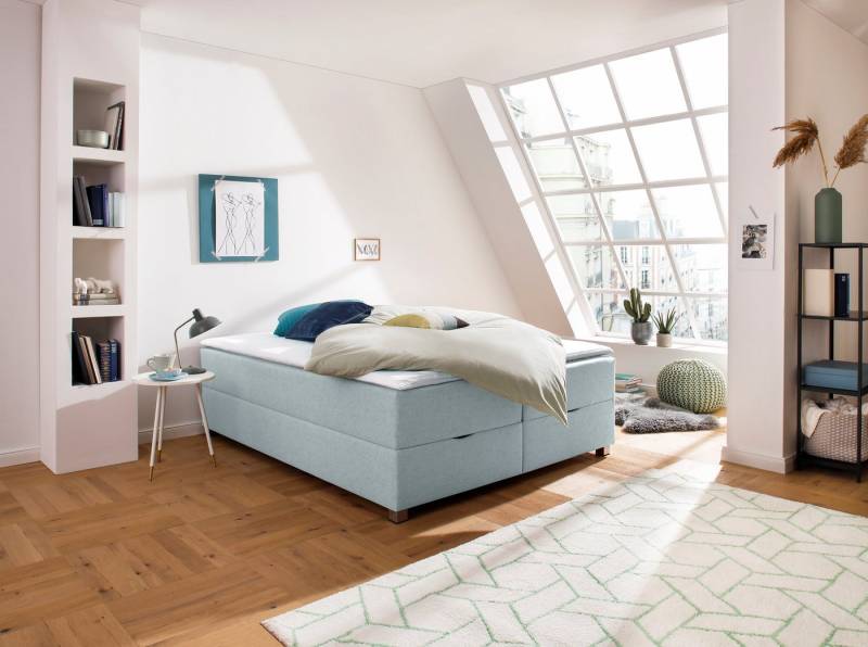 INOSIGN Boxbett Alexis, ohne Kopfteil - ideal für Räume mit Dachschrägen, in 4 Breiten von INOSIGN
