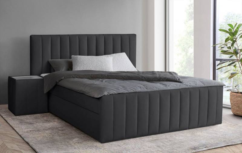 INOSIGN Boxbett Effy inkl. Bettkasten und Topper, erhältlich in der Breite 180x200cm, verschiedene Härtegrade wählbar von INOSIGN