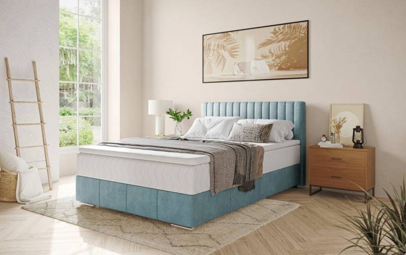 INOSIGN Boxbett Thor mit Bettkasten, inkl. Matratze, Topseller, Topper und Zierkissen, in verschiedenen Härtegraden verfügbar von INOSIGN