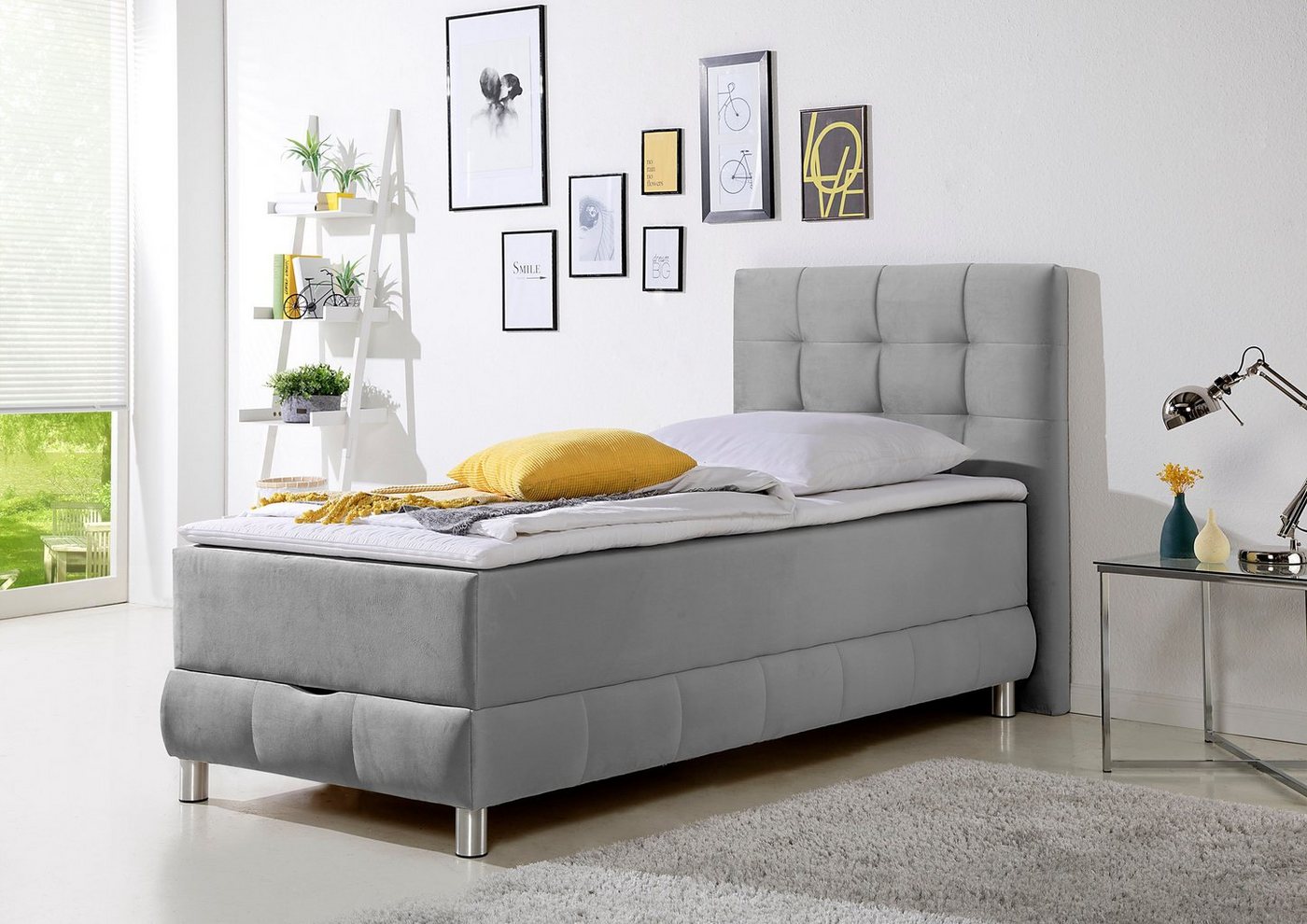 INOSIGN Boxbett Vaasa, inkl. Bettkasten & Topper, XXL-Ausführung, Überlänge 220 cm INOSIGN Boxbett Vaasa, inkl. Bettkasten & Topper, XXL-Ausführung, Überlänge 220 cm von INOSIGN