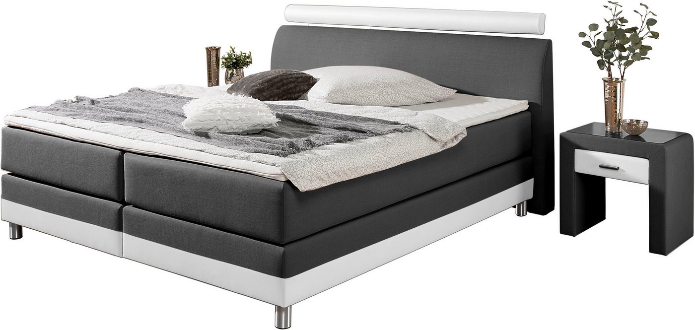 INOSIGN Boxspringbett, in H2, H3 oder H4 erhältlich von INOSIGN