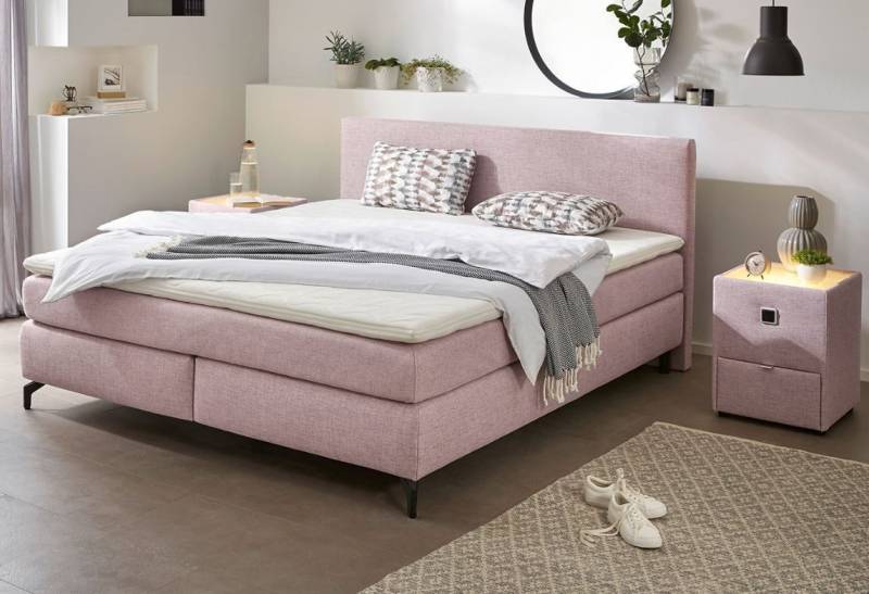 INOSIGN Boxspringbett "Alinas" OTTOs Choice! Topseller, inkl. Topper, erhältlich in unterschiedlichen Breiten und Farbvarianten von INOSIGN