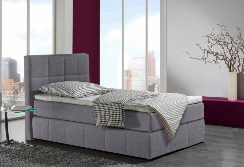INOSIGN Boxspringbett Casano, mit feiner Steppung, in 3 Matratzenarten, 2 Härtegraden und 5 Farben von INOSIGN