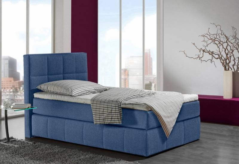 INOSIGN Boxspringbett Casano, mit feiner Steppung, in 3 Matratzenarten, 2 Härtegraden und 5 Farben von INOSIGN