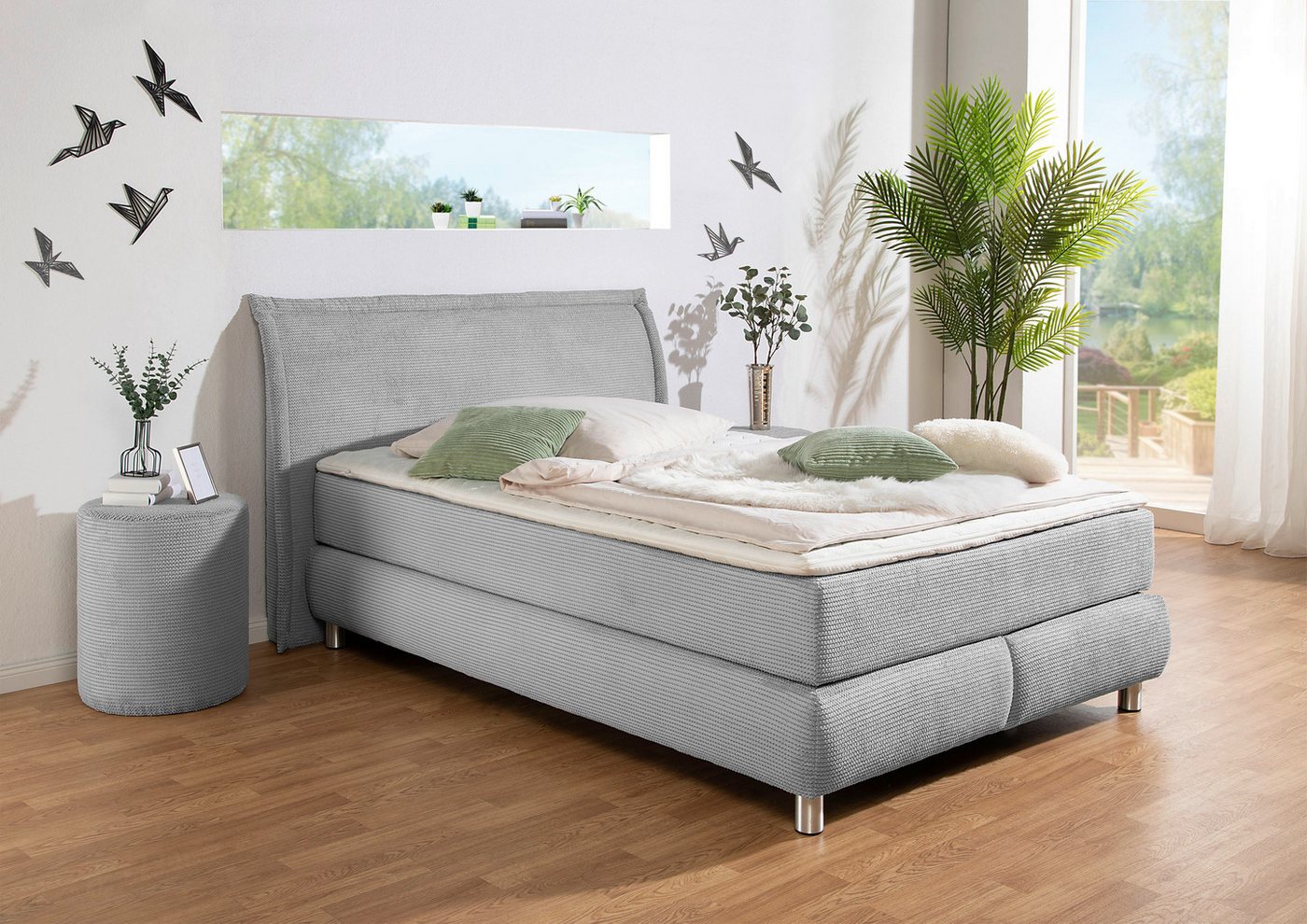 INOSIGN Boxspringbett "Coloma" erhältlich in H2, H3 oder H4 inkl. Topper, in H2, H3 oder H4 erhältlich INOSIGN Boxspringbett "Coloma" erhältlich in H2, H3 oder H4 inkl. Topper, in H2, H3 oder H4 erhältlich von INOSIGN