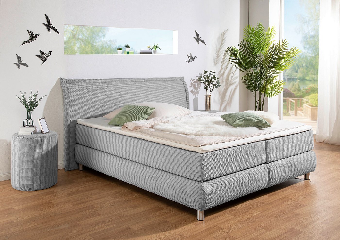 INOSIGN Boxspringbett "Coloma" erhältlich in H2, H3 oder H4 inkl. Topper, in H2, H3 oder H4 erhältlich INOSIGN Boxspringbett "Coloma" erhältlich in H2, H3 oder H4 inkl. Topper, in H2, H3 oder H4 erhältlich von INOSIGN