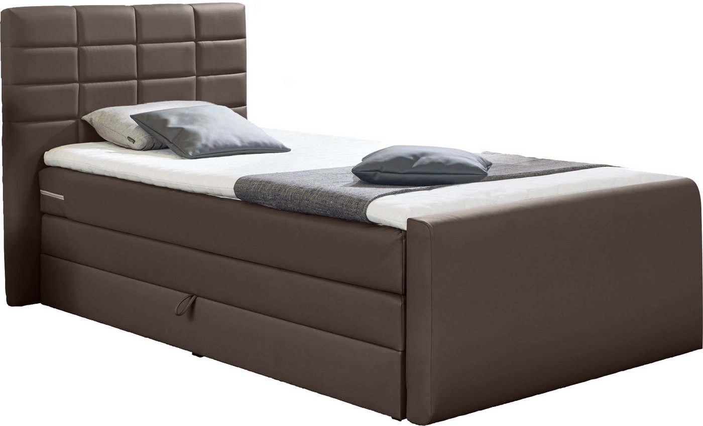 INOSIGN Boxspringbett Lethbridge, inkl. Bettkasten und Topper, zwei Matratzenarten in H2 INOSIGN Boxspringbett Lethbridge, inkl. Bettkasten und Topper, zwei Matratzenarten in H2 von INOSIGN