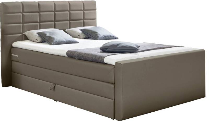 INOSIGN Boxspringbett Lethbridge, inkl. Bettkasten und Topper, zwei Matratzenarten in H2 INOSIGN Boxspringbett Lethbridge, inkl. Bettkasten und Topper, zwei Matratzenarten in H2 von INOSIGN